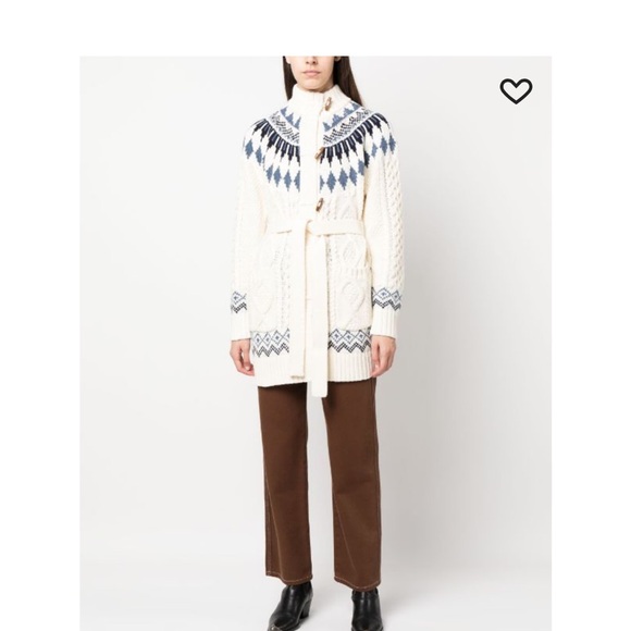 Polo Ralph Lauren Nordic Fair Isle Toggle Cardigan - Picture 2 of 8